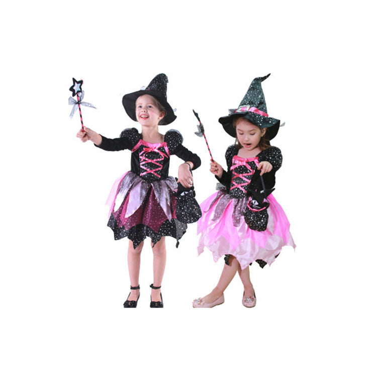 Baby Girls Halloween Witch Costume – Kids Cosplay