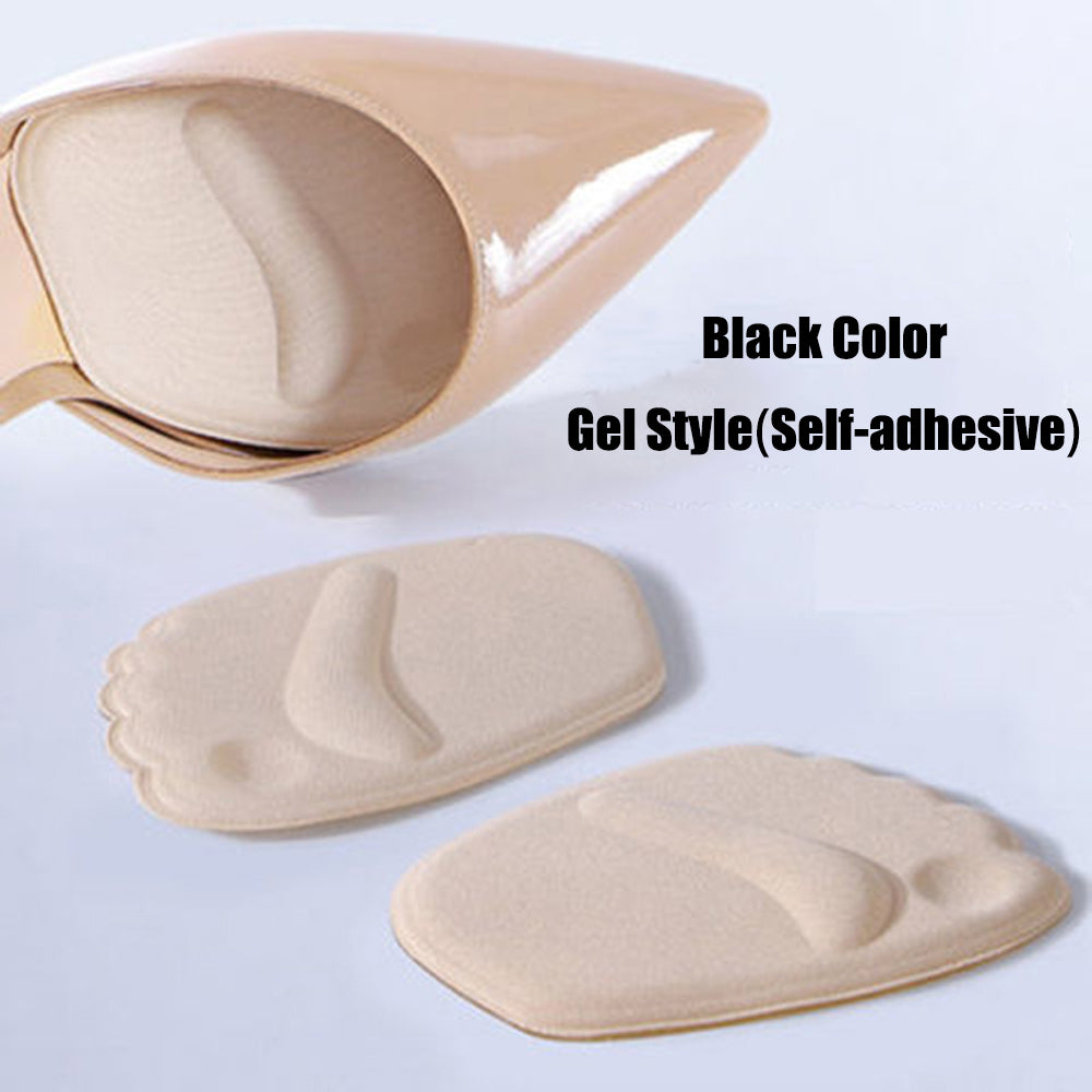 Forefoot Insert Pads for Heels Soft Cushion Insoles Pain Relief