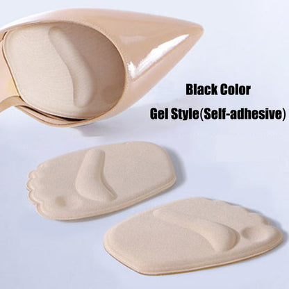 Forefoot Insert Pads for Heels Soft Cushion Insoles Pain Relief