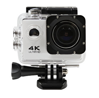 4K Waterproof Sports Action Camera with WiFi, 2.0” LCD & 170° Wide-Angle Lens