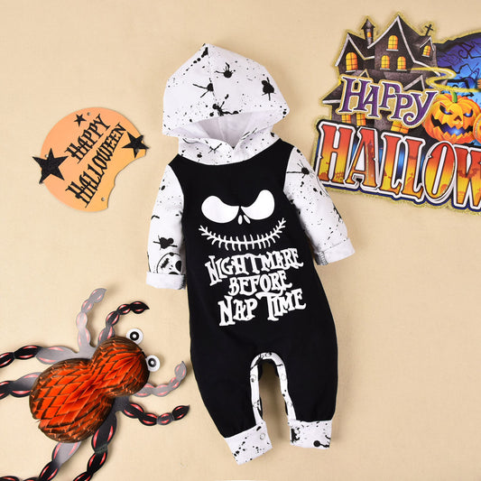Halloween Hooded Cotton Romper