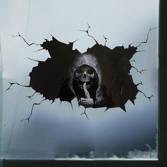 Halloween Skull Wall Decal