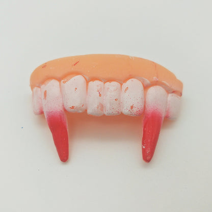Halloween Funny Fake Teeth Toy – Silicone Dentures
