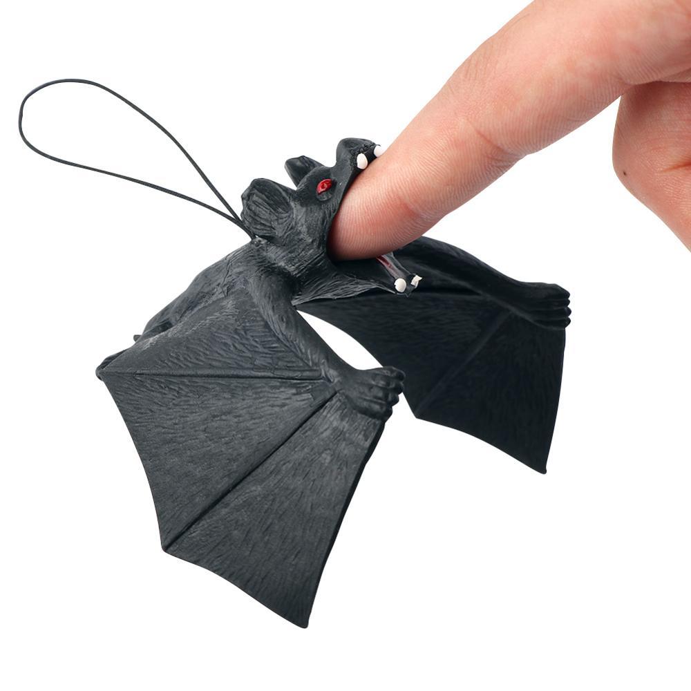 Halloween Hanging Bat Decoration – Realistic & Spooky