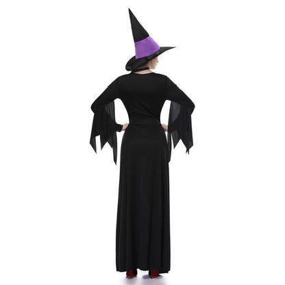 Elegant Halloween Witch Costume
