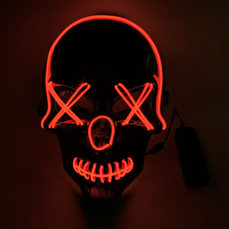 Halloween LED Mask – Luminous Flashing Light Up
