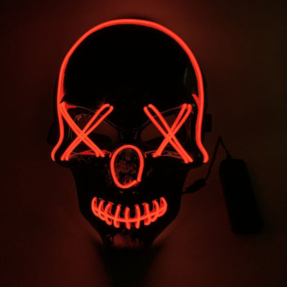 Halloween LED Mask – Luminous Flashing Light Up