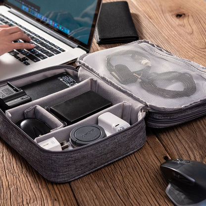 Portable Waterproof Travel Electronics Organizer Bag