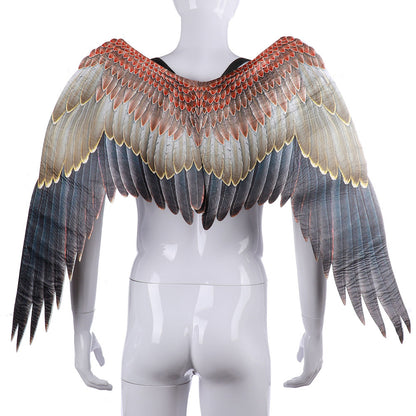 Halloween Angel Wings – Oversized Black & White