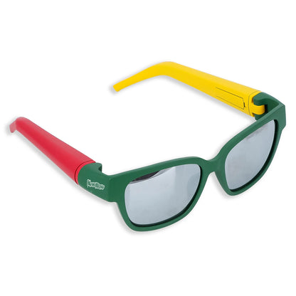 Hidden Storage Sunglasses Secret Compartment Shades Unisex UV Glasses