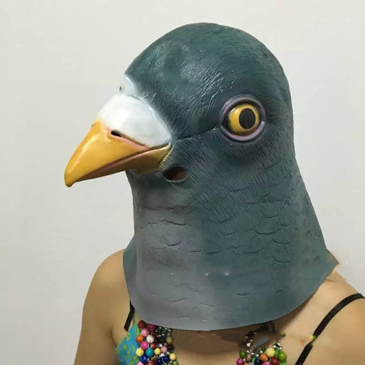 Halloween Green Dove Headgear – Fun Costume Mask
