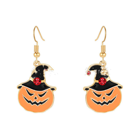 Halloween Skull Earrings – Funny & Unique U-Shape