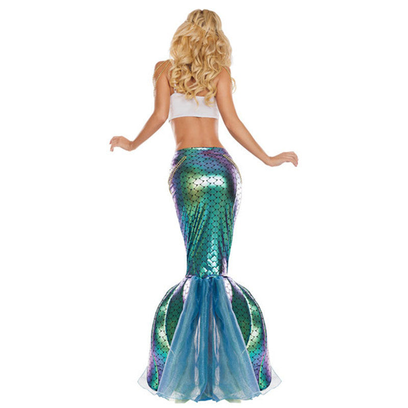 Halloween Female Mermaid Cosplay Costume