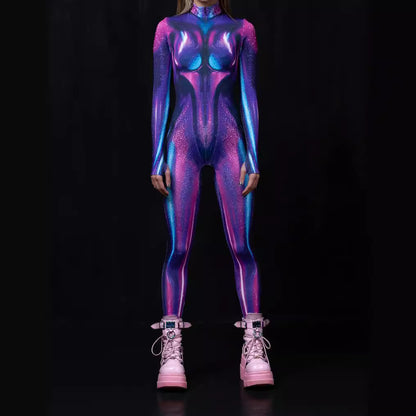 Halloween 3D Printed Tights for Adults