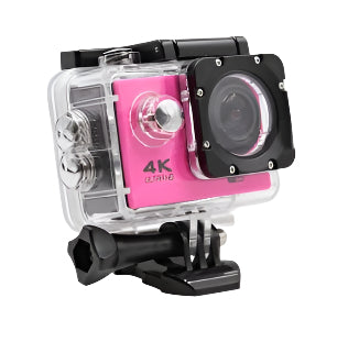 4K Waterproof Sports Action Camera with WiFi, 2.0” LCD & 170° Wide-Angle Lens