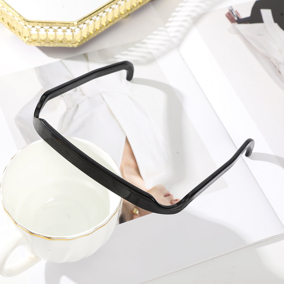 Invisible Hair Headband Square Design Stylish Hair Band Fashion Accessory