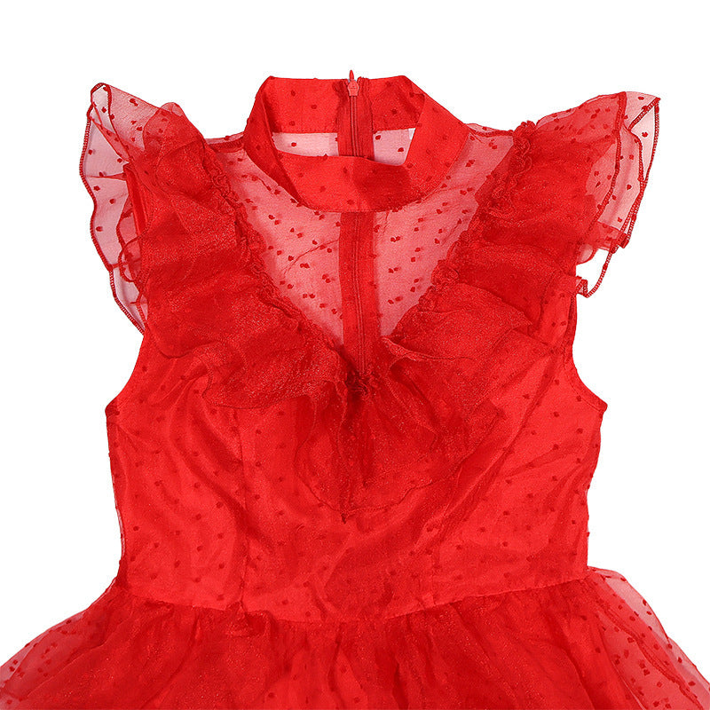 Beetlejuice Cosplay Wedding Dress for Kids