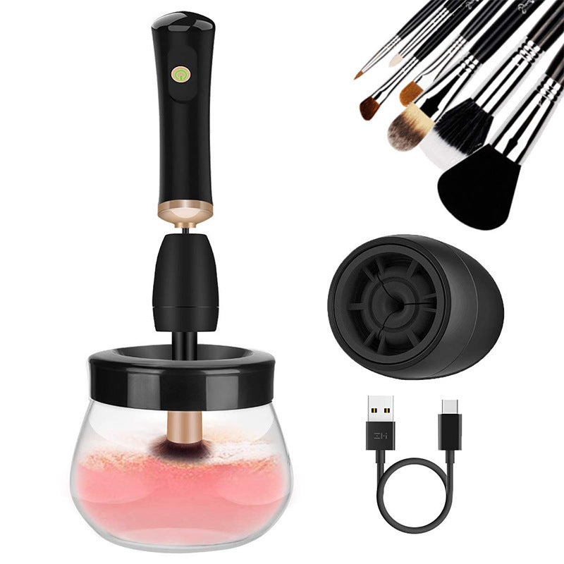 Electric Makeup Brush Cleaner – Portable Scrubber
