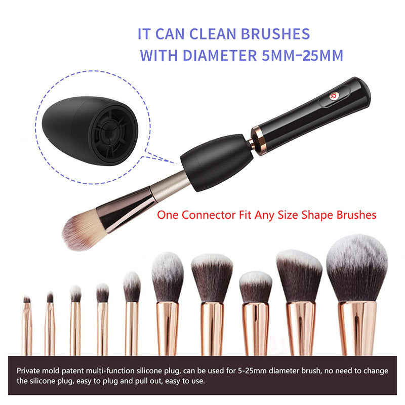 Electric Makeup Brush Cleaner – Portable Scrubber