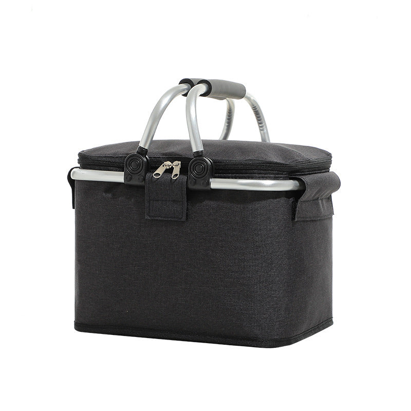Folding Insulated Picnic Basket – Portable & Lightweight