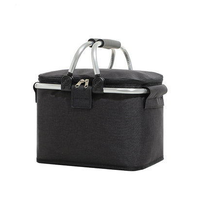 Folding Insulated Picnic Basket – Portable & Lightweight