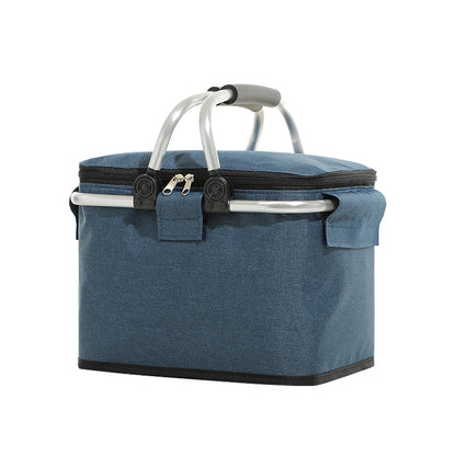 Folding Insulated Picnic Basket – Portable & Lightweight