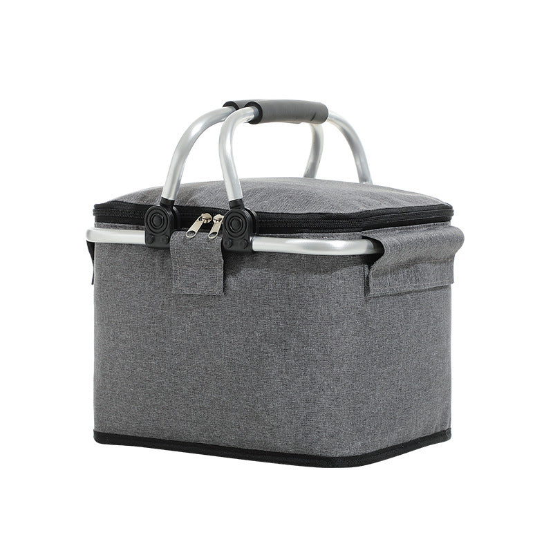 Folding Insulated Picnic Basket – Portable & Lightweight