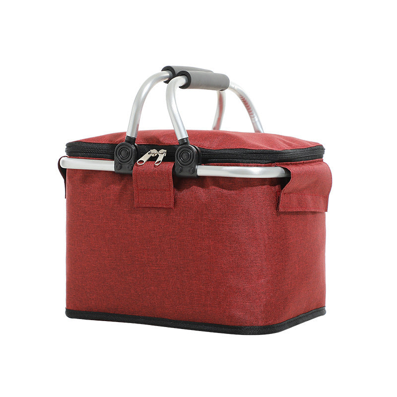 Folding Insulated Picnic Basket – Portable & Lightweight