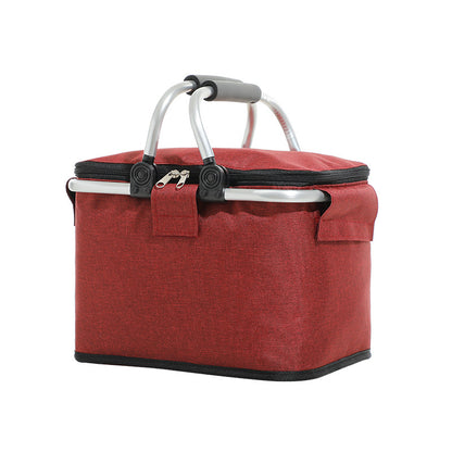 Folding Insulated Picnic Basket – Portable & Lightweight