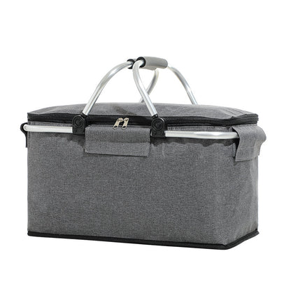 Folding Insulated Picnic Basket – Portable & Lightweight