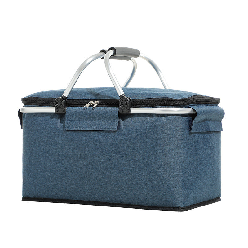 Folding Insulated Picnic Basket – Portable & Lightweight
