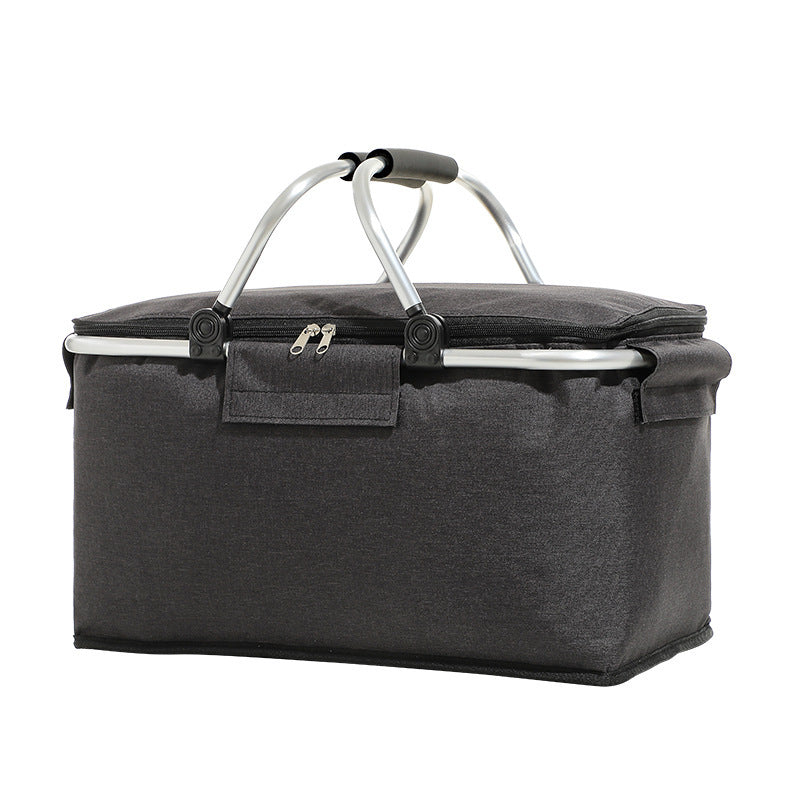 Folding Insulated Picnic Basket – Portable & Lightweight