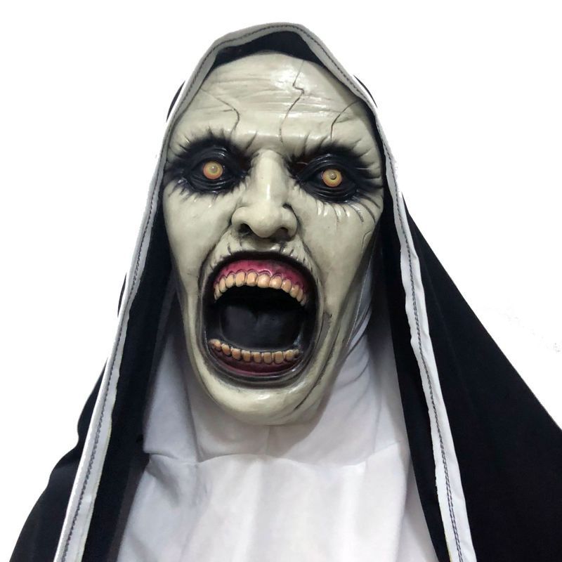 Halloween Scary Nun Mask
