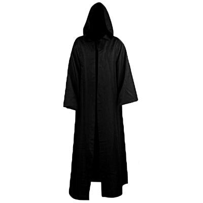 Black Halloween Robe Costume – Unisex Cloak