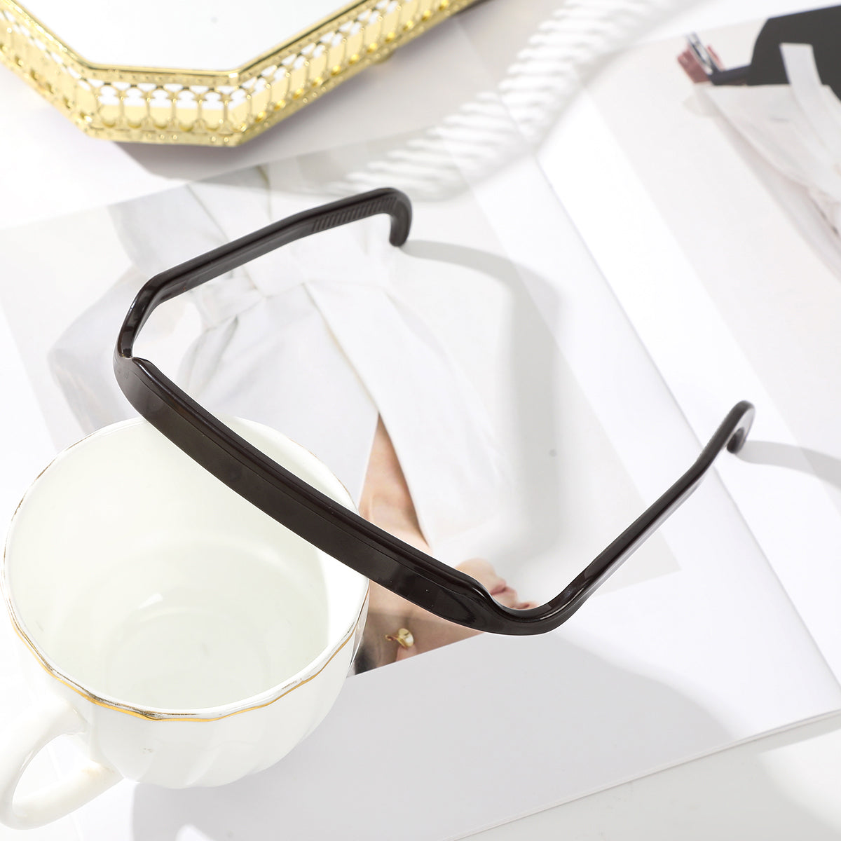 Invisible Hair Headband Square Design Stylish Hair Band Fashion Accessory