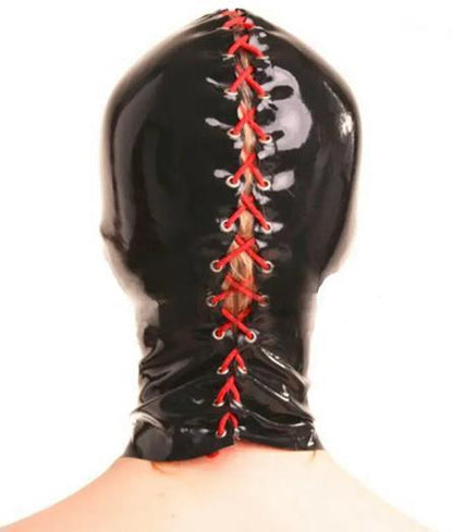 Unisex Halloween Latex Mask – Black