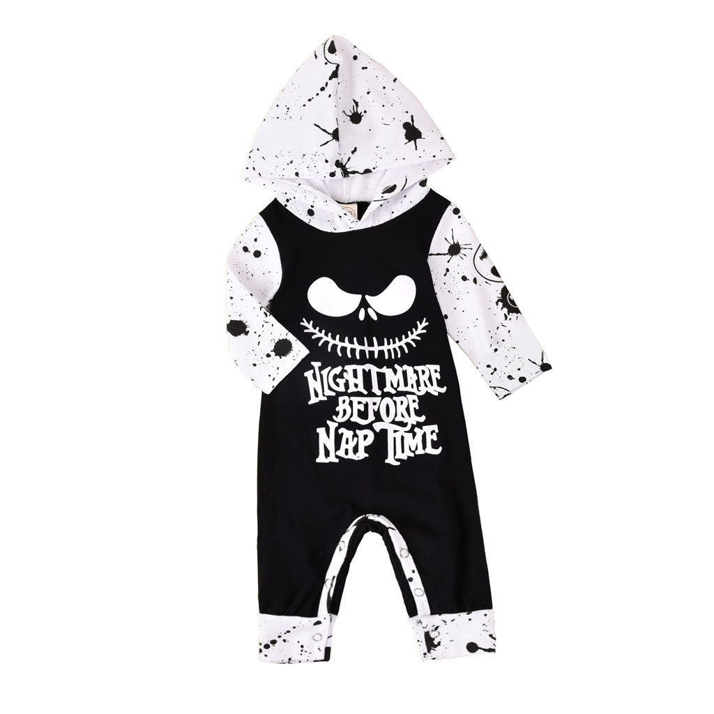 Halloween Hooded Cotton Romper