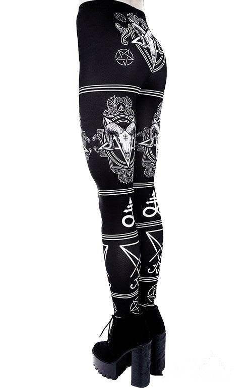 Women's Halloween Print Yoga Pants – Comfortable Fit