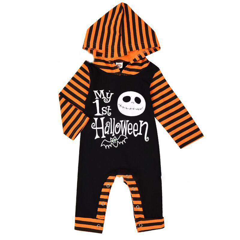 Halloween Hooded Cotton Romper