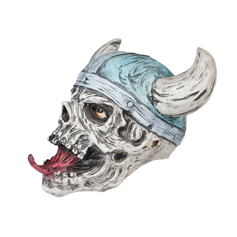 Halloween Viking Scary Latex Mask