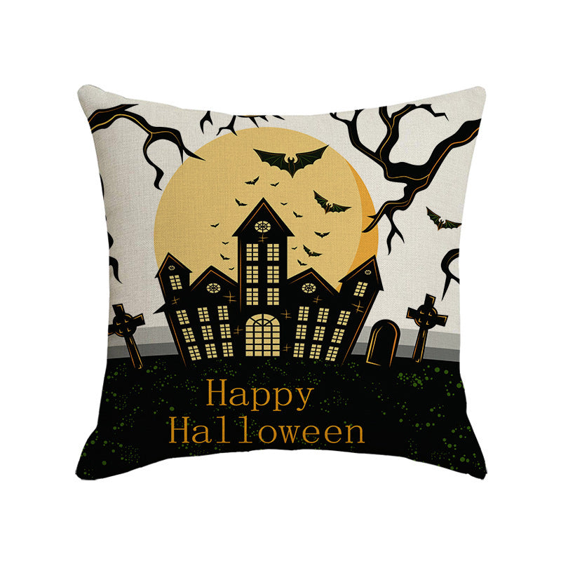 Halloween Digital Print Decorative Pillow