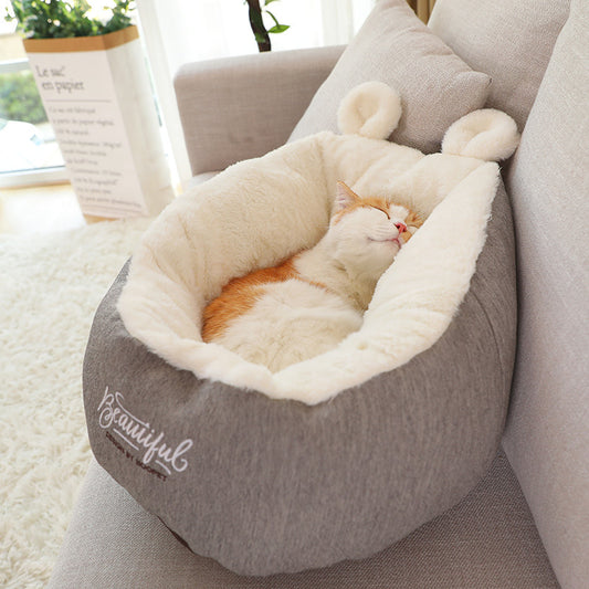 Warming Soft Dog Bed – Cozy Sleeping Bag for Puppies