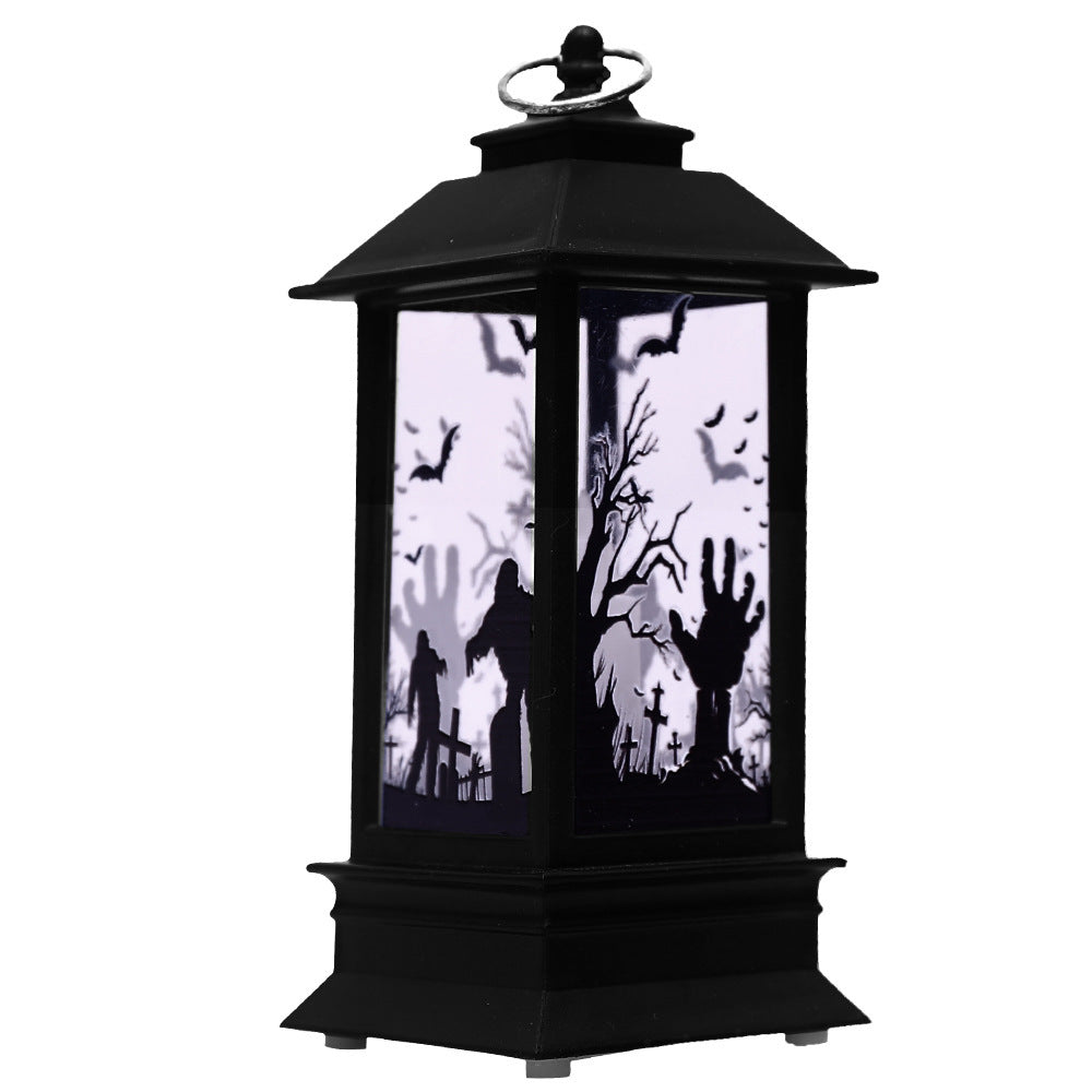 Spooky Halloween Pumpkin LED Lamp