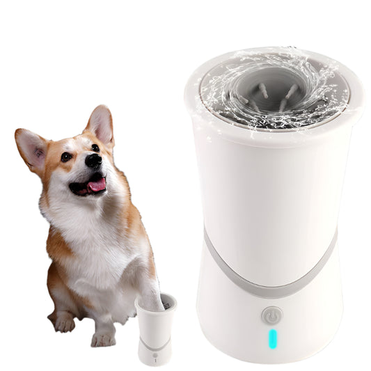 Electric Pet Paw Cleaner – Portable Foot Washer