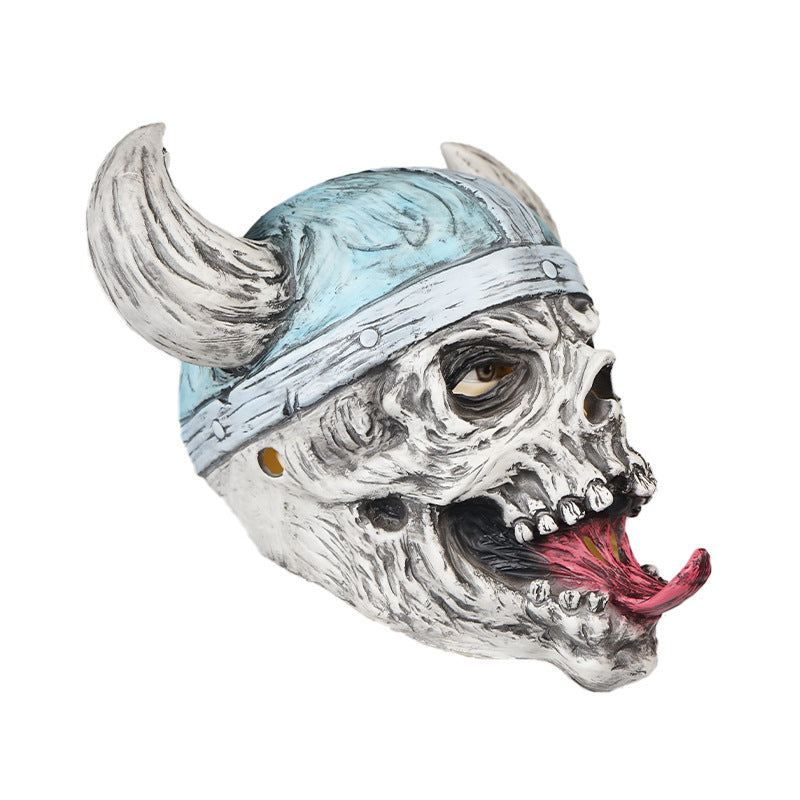 Halloween Viking Scary Latex Mask