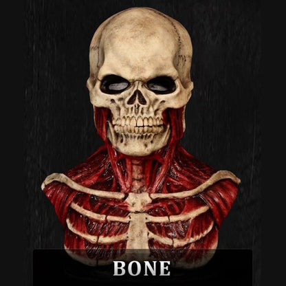 Bloody Skull Mask – Halloween Latex Costume