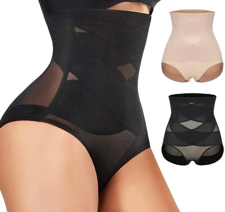 Shapewear for women tummy control high-waisted abs shaping pants boosting curves and slimming waist