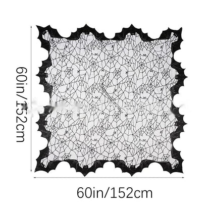 Halloween Bat Cloak Shawl – Black Party Costume