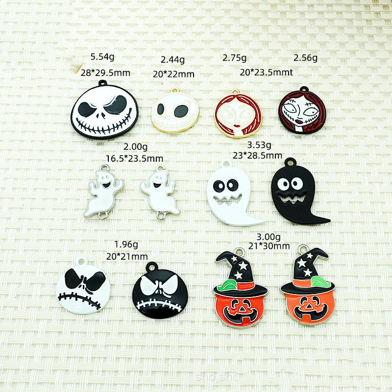Halloween DIY Pendant Accessories – Set of 10