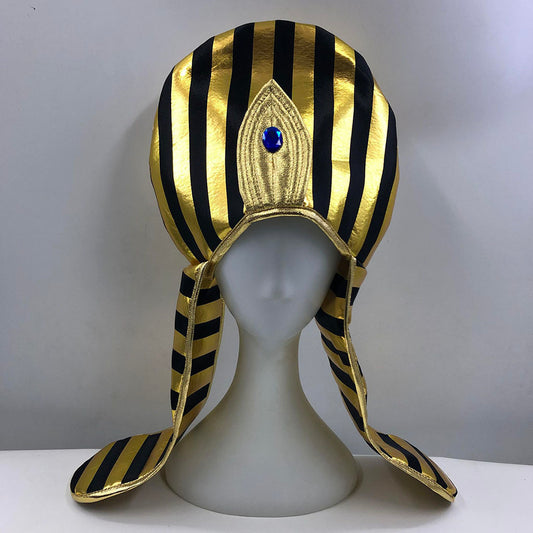 Halloween Gold Velvet Party Hat
